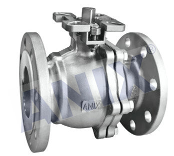 美標法蘭高平台球閥