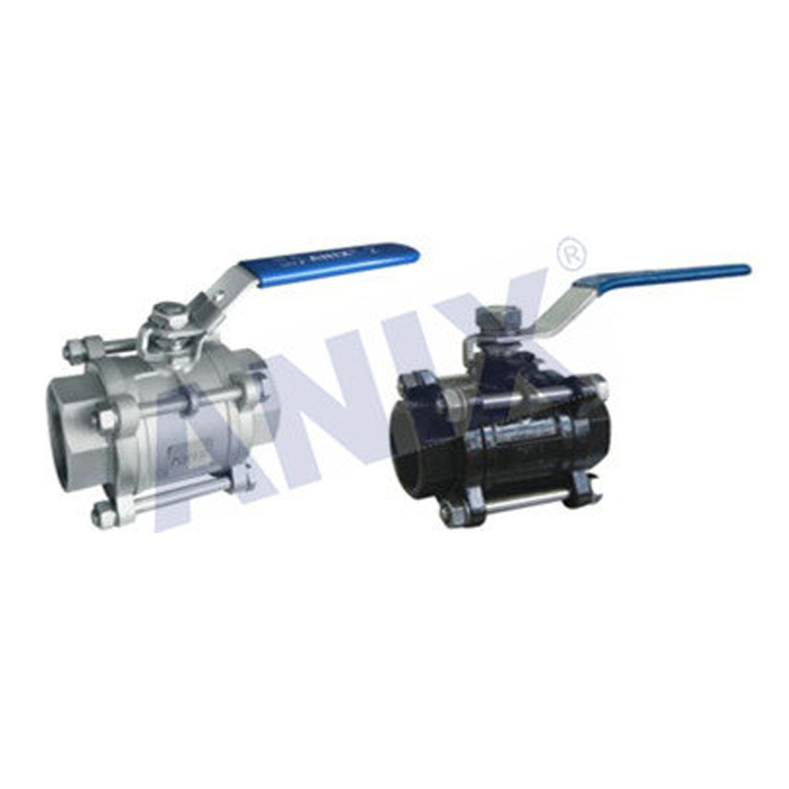 1000WOG三片式內螺紋球閥