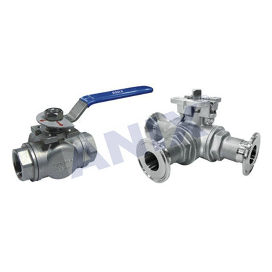 內螺紋三通球閥