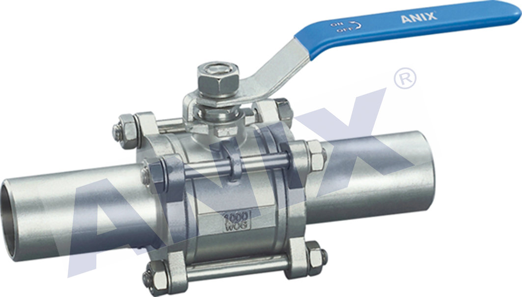 衛生級內抛光加長焊接球閥