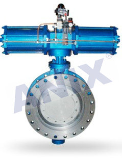 高性能金屬密封氣動蝶閥