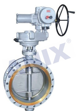 高性能金屬硬密封電動蝶閥