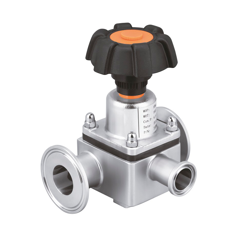 三通無菌鍛造隔膜閥