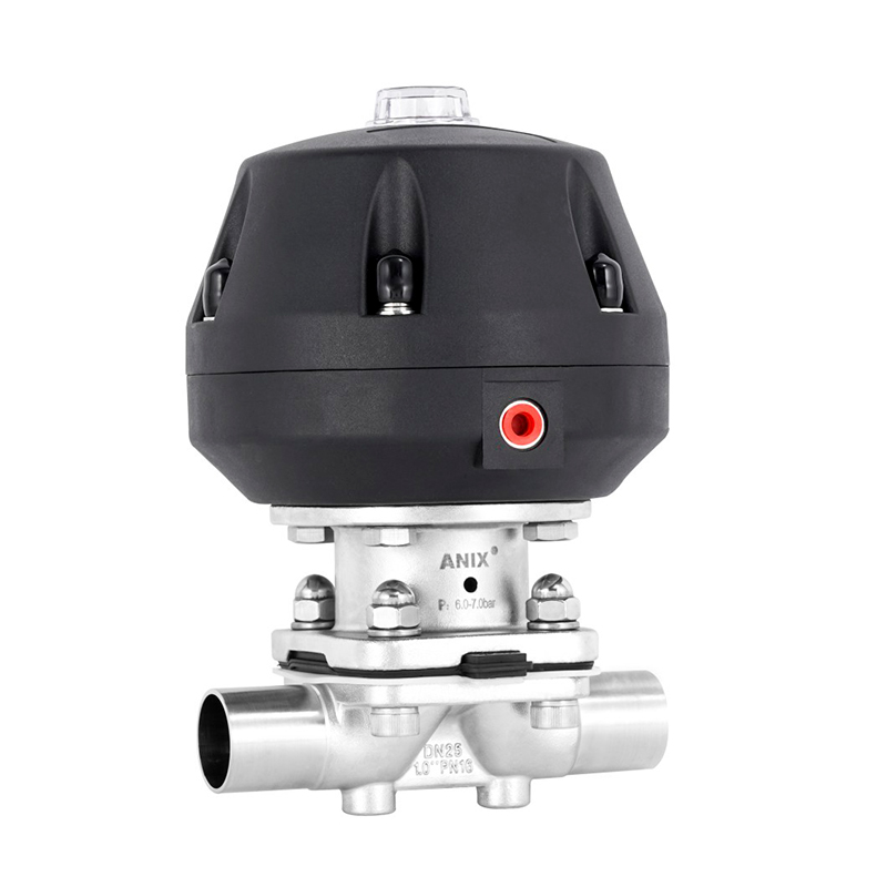 塑料頭氣動焊接隔膜閥