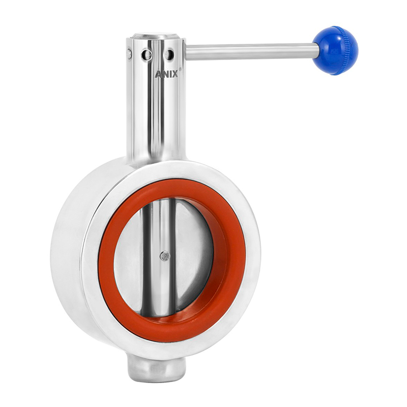 手動衛生級對夾蝶閥