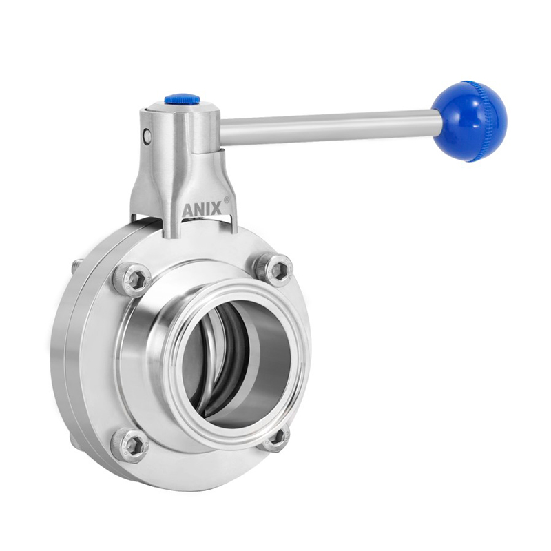 手動衛生級快裝蝶閥